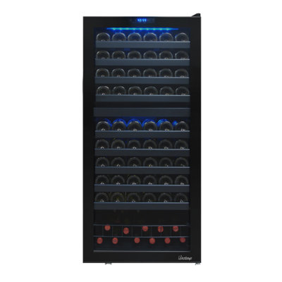 110 Bottle Butler Series Dual Zone Freestanding Wine Cellar Vinotemp