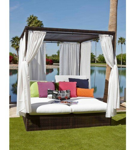 Montecito Daybed with Cushions by Woodard