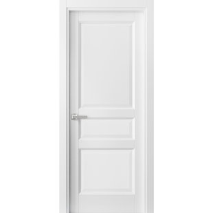 Frames Trims Satin Nickel Hardware French Double Frosted Glass Doors 60 x 96 Bedroom Bathroom Solid Core Wooded Panels with Opaque Inserts Planum 2102 White Silk
