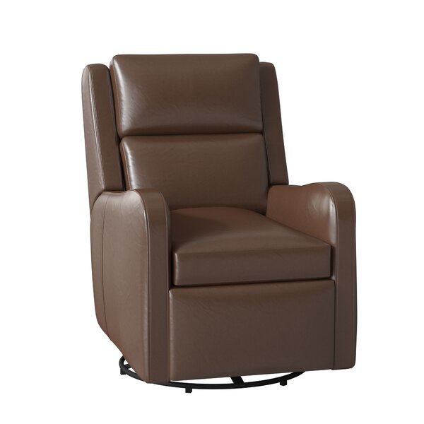 Willow Leather Power Wall Hugger Recliner By Bradington-Young