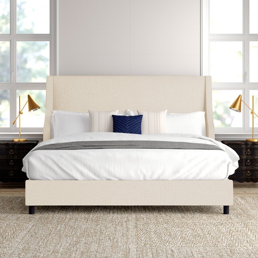 Harmon Upholstered Low Profile Standard Bed