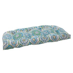 Dyanna Fabric Outdoor Loveseat Cushion