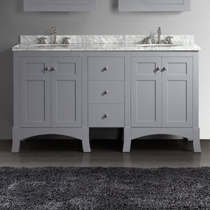 Piccirillo 60″ Double Bathroom Vanity Set