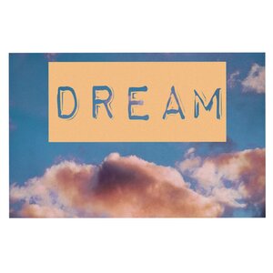 Iris Lehnhardt 'DREAM' Clouds Doormat