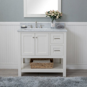 White Bathroom Vanity 36 36 to 40 inch bathroom vanities you'll love | wayfair White Bathroom Vanity 36 36 to 40 inch bathroom vanities you'll love | wayfair