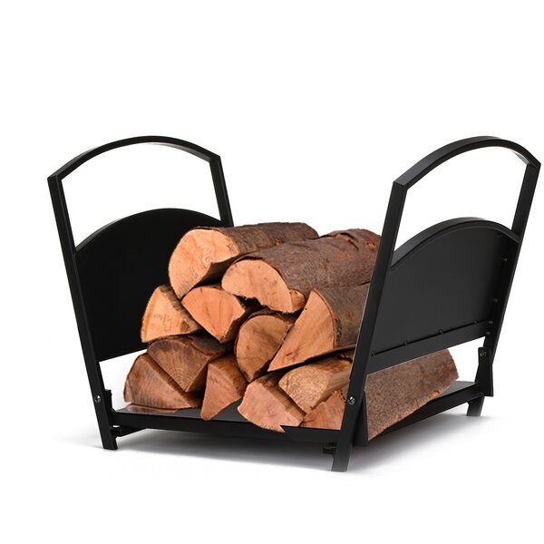 Fireplace Indoor/outdoor Firewood Log Rack By Mind Reader