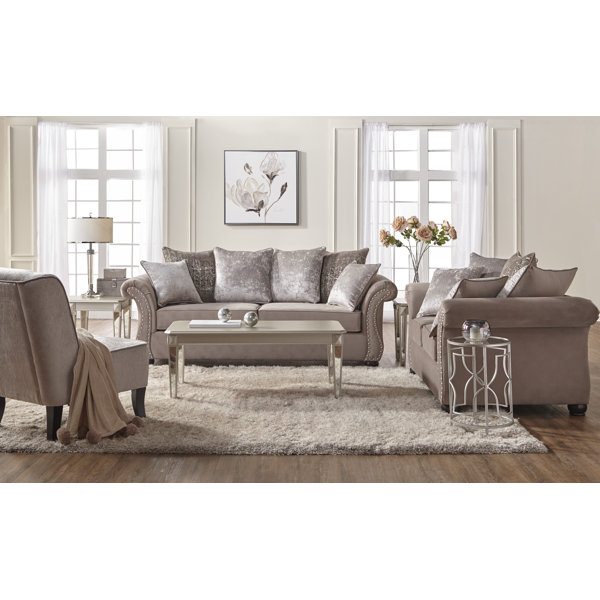 Agnes 2 Piece Living Room Set by Alcott Hill