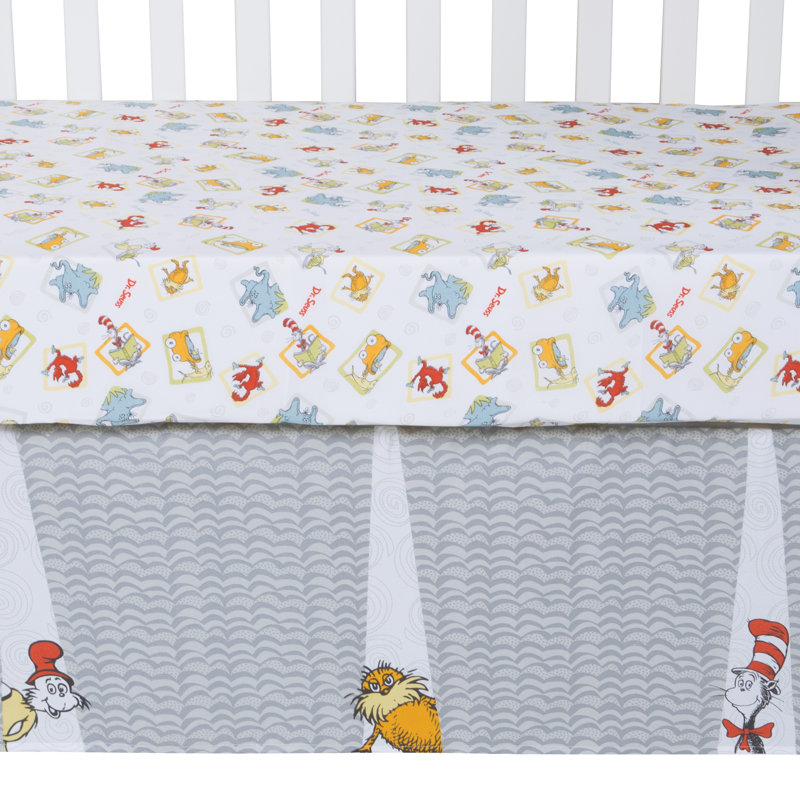 Seuss Friends 5 Piece Crib Bedding Set Trend Lab Dr 30016