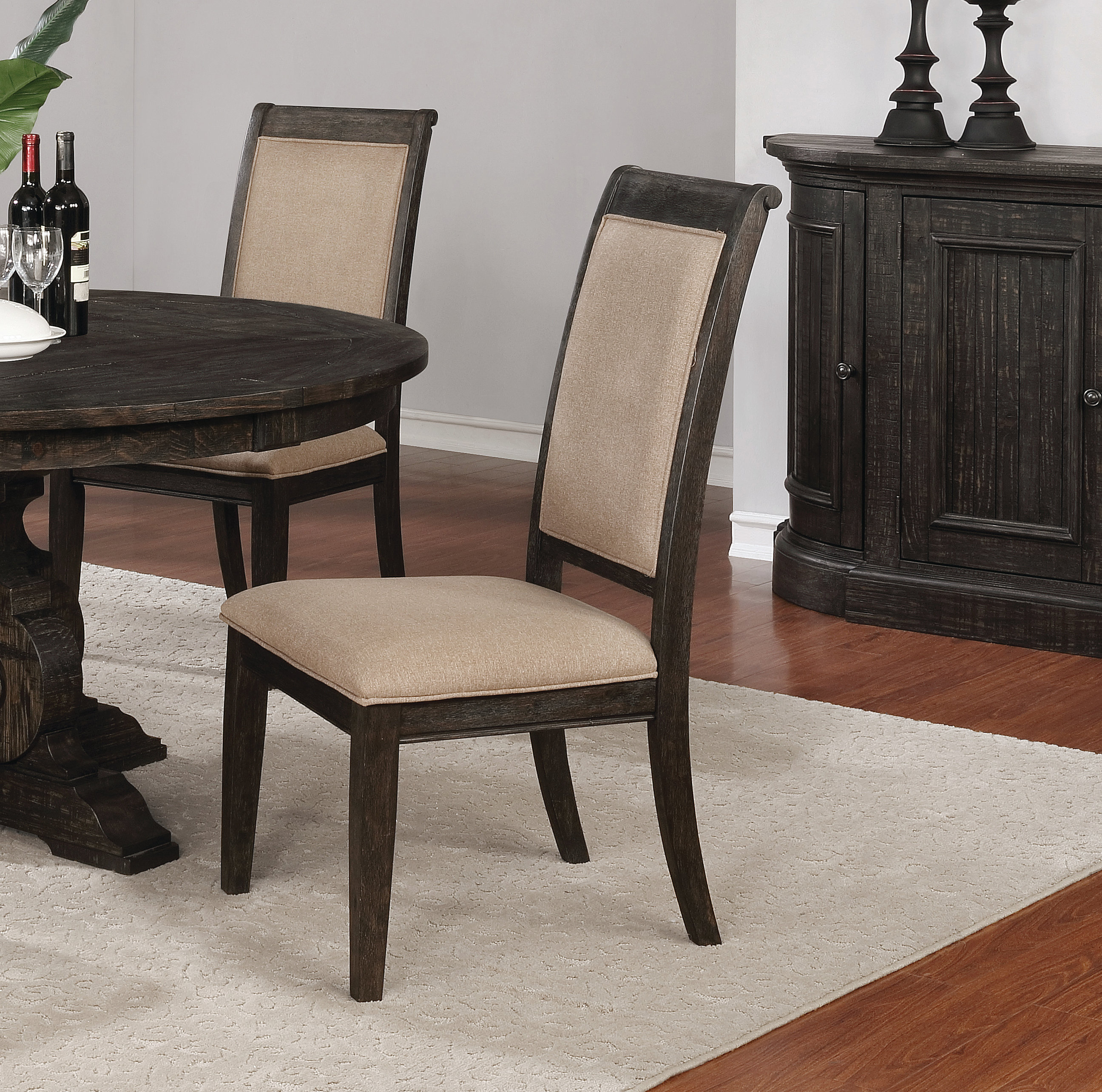 Alcott Hill Egan Upholstered Dining Chair Wayfair