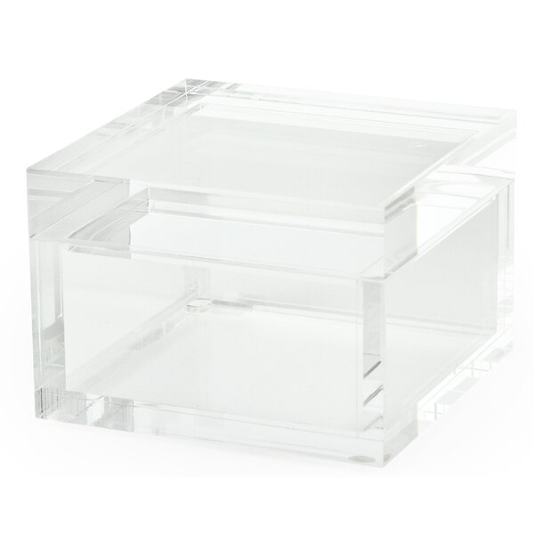 lucite toy box