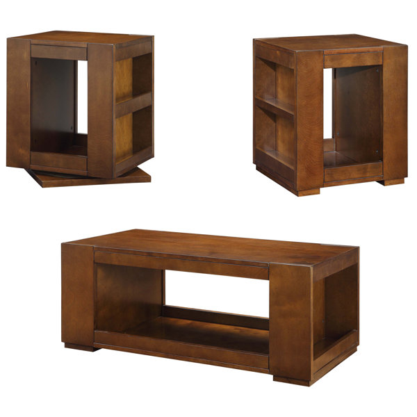 Arlette 3 Piece Living Room Table Set by Red Barrel Studio