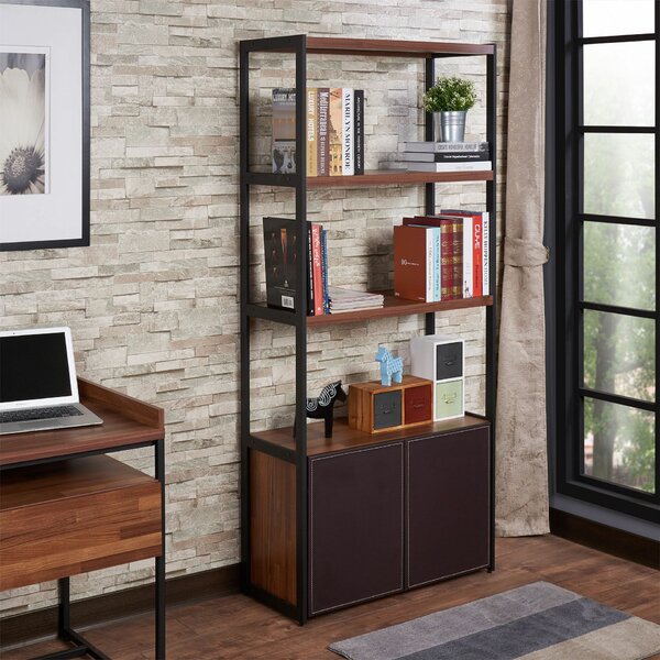 Snio Standard Bookcase By Ebern Designs