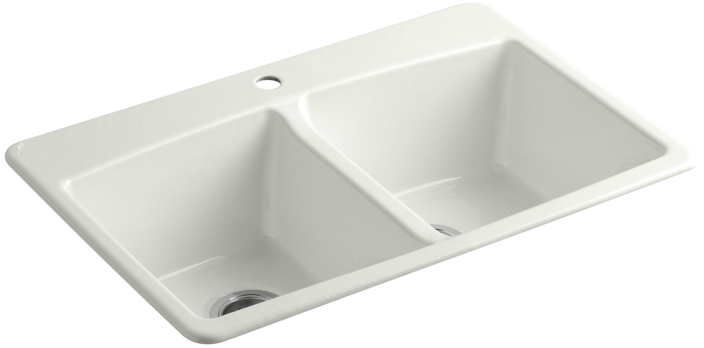 Kohler Brookfield 22 X 33 Top Mount Double Equal Kitchen Sink Wayfair