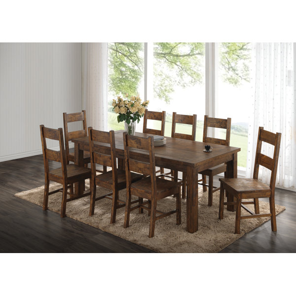 America 9 Piece Dining Set By Mistana Savings
