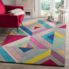 Geometric Pink Area Rugs You Ll Love In 2021 Wayfair