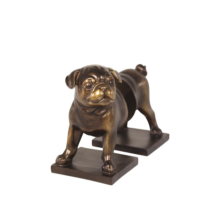 pug bookends