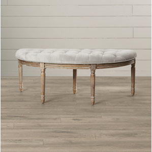 Javed Semi-Circle Bench by Lark Manor