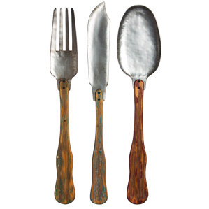 Spoon And Fork Wall Decor large spoon and fork wall decor | wayfair Spoon And Fork Wall Decor large spoon and fork wall decor | wayfair