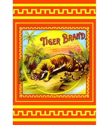 Tiger Brand Tobacco Label Vintage Advertisement Buyenlarge