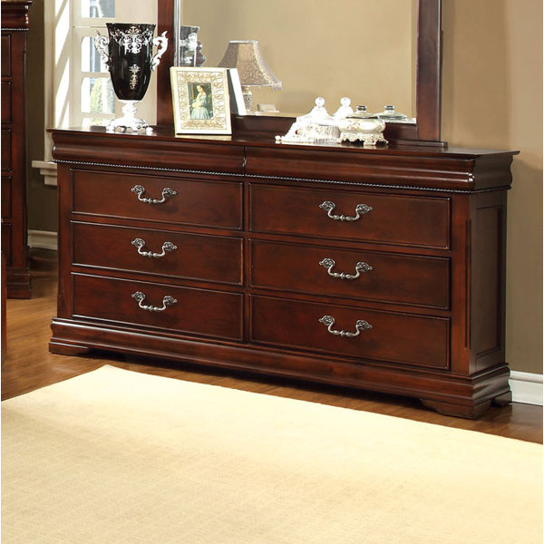 Best Cherisse 6 Drawer Double Dresser By Hokku Designs Sale