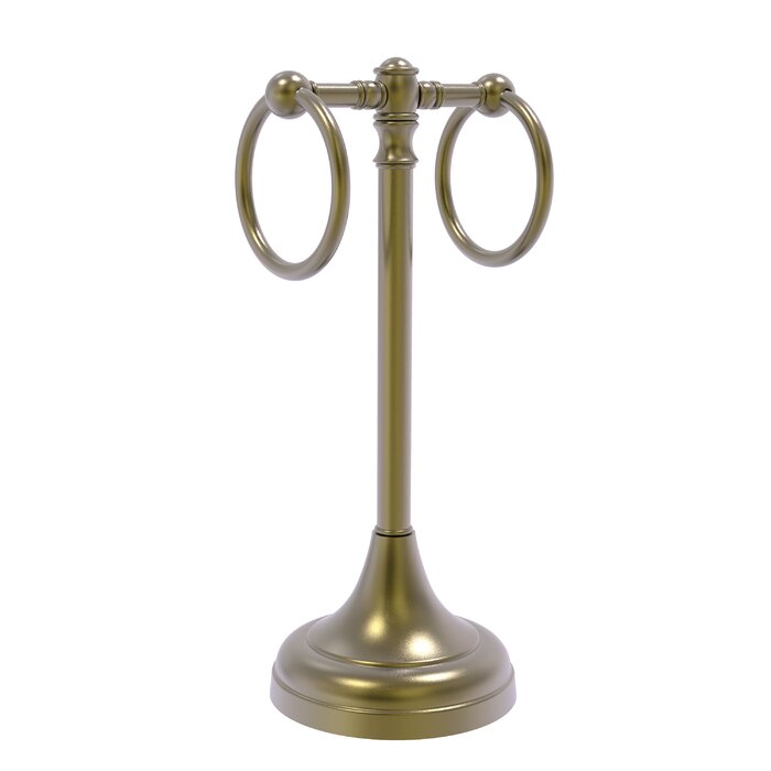 Allied Brass Carolina 2 Ring Countertop Towel Stand Wayfair