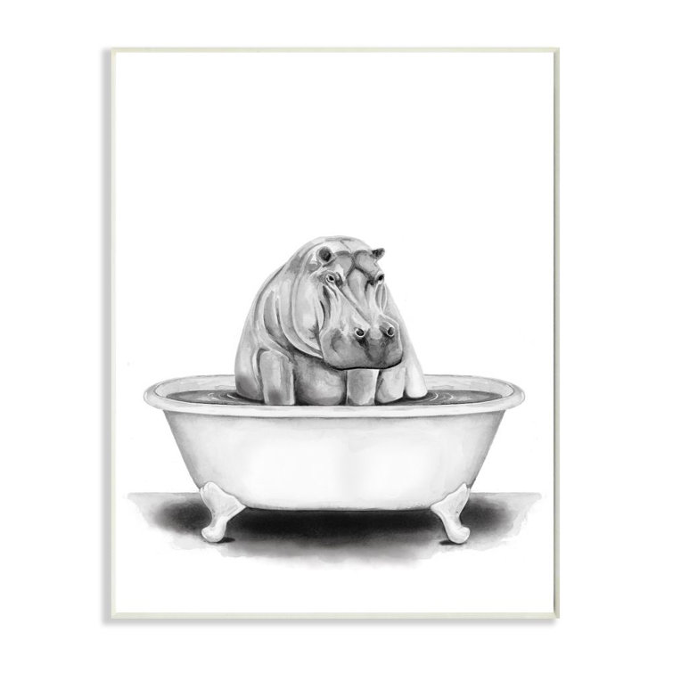 Stupell Industries Hippopotame In A Baignoire Salle De Bain D Animal Amusante Par Rachel Neiman Impression Sur Dessin Reviews Wayfair Ca Stupell Industries Hippopotame In A Baignoire Salle De Bain D Animal Amusante Par Rachel Neiman Impression Sur Dessin Reviews Wayfair Ca