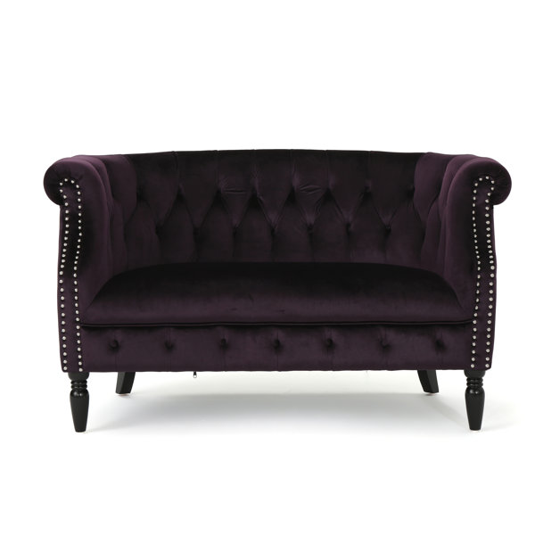 Charlotte Velvet Loveseat by Mercer41