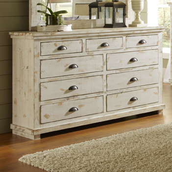 Lark Manor Castagnier 9 Drawer Dresser Reviews Wayfair Castagnier 9 Drawer Dresser