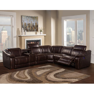 Curved Sectionals You Ll Love Wayfair Leyla Reclining Sectional