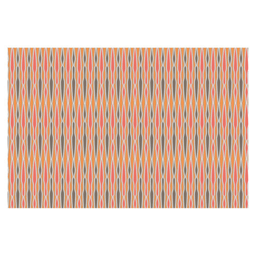 Tribal Dance 2.25m x 3.36m Textured Matte Peel & Stick Wall Mural East Urban Home