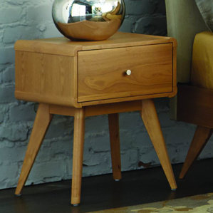 Garvey 1 Drawer Nightstand by Langley Street