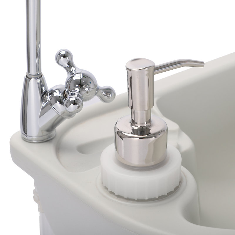 Ktaxon Portable Camping 20 Pedestal Bathroom Sink With Faucet