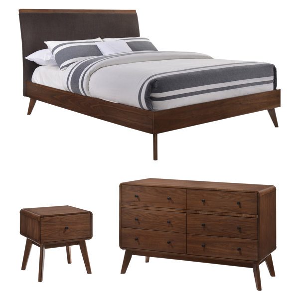 Reviews Rodney Upholstered Sleigh Configurable Bedroom Set By Modern Rustic Interiors Herry Up