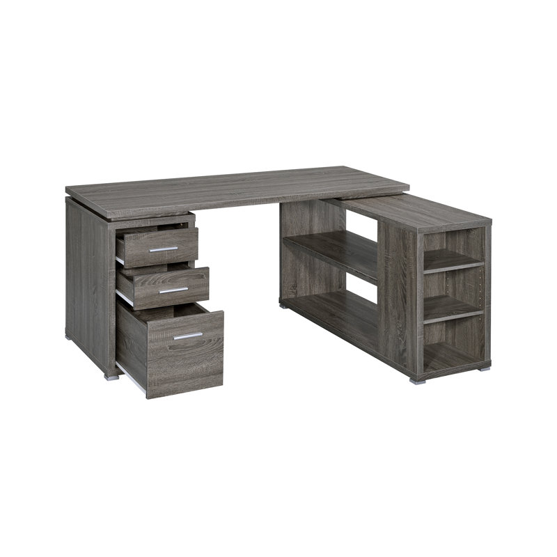 Mercury Row Senga Reversible L Shape Executive Desk Reviews Senga Reversible L Shape Executive Desk