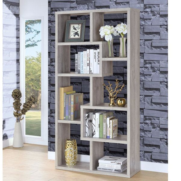 Delong Wooden Cube Unit Bookcase by Wrought Studio