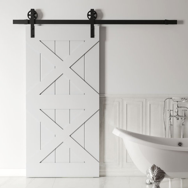 Solid Wood Room Dividers Interior Barn Door by Urban Woodcraft