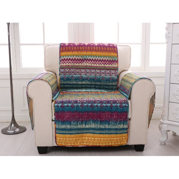 Southwest Quilted Box Cushion Slipcover By Bungalow Rose
