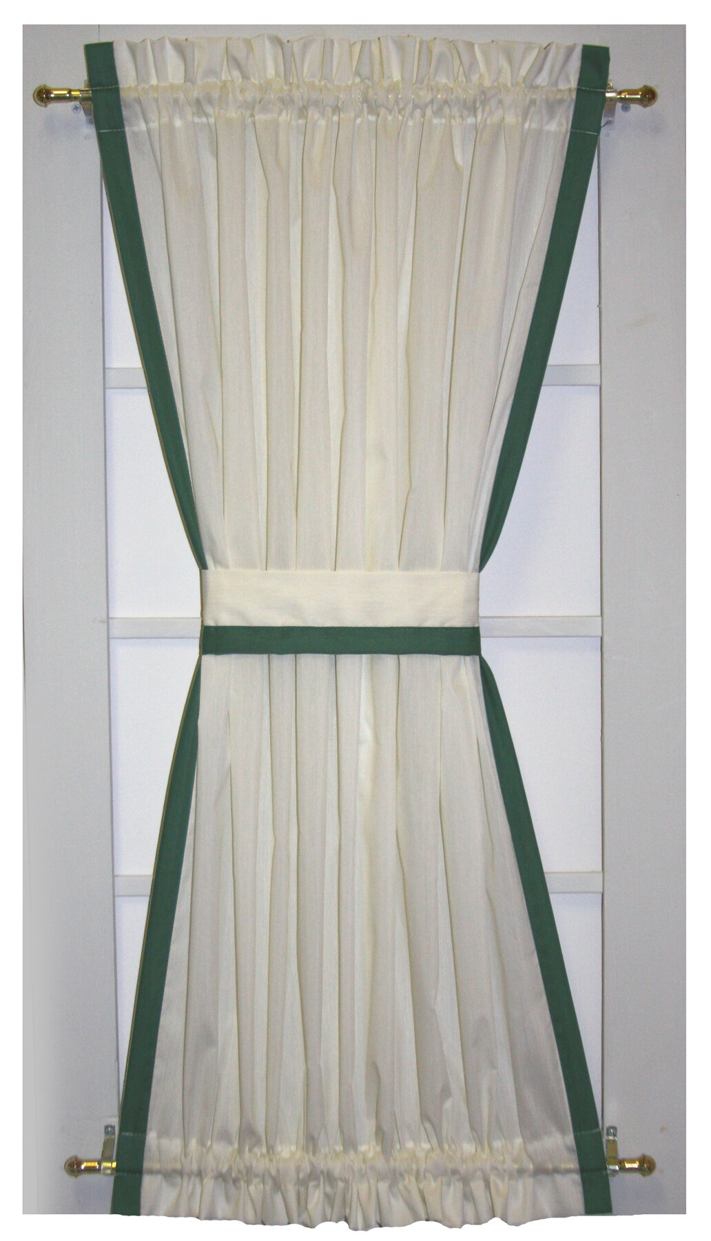 charlton home rosenberry banded edge door panel curtain chrh6222 piid= ,