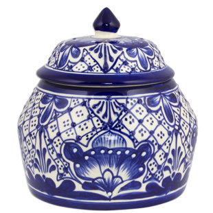 Large White Cookie Jar Wayfair Guanajuato Ceramic Cookie Jar