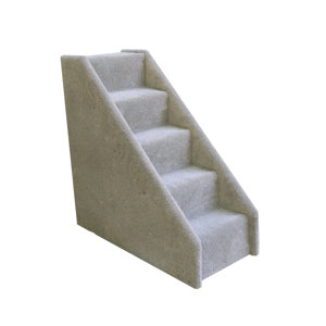Bear's Stairsu2122 5 Step Mini Carpeted Pet Stairs