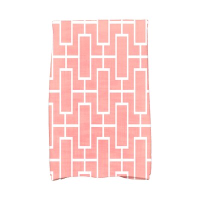 coral colored kitchen towels