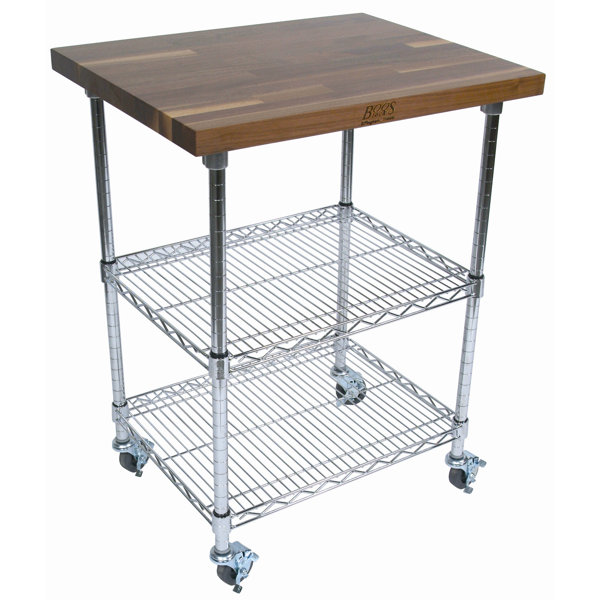 Rouge Et Noir Bar Cart By John Boos New Design