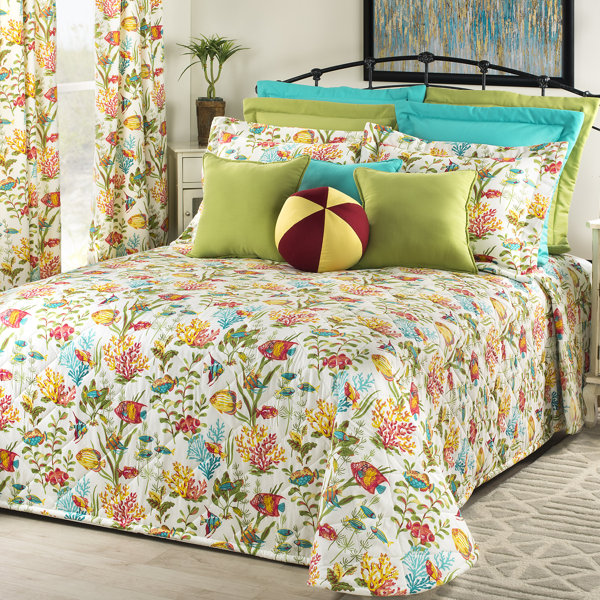 Maja in the Sea Single Bedspread