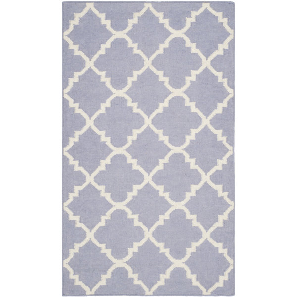 Purple/Ivory Area Rug by Birch Lane Kids™