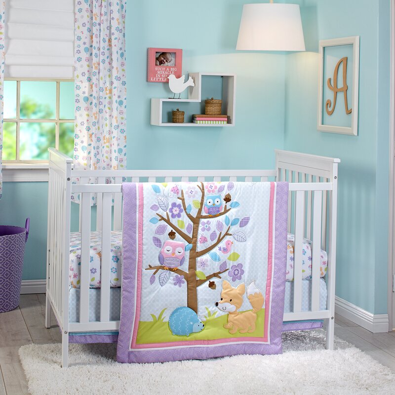 Harriet Bee Tolya Infant 3 Piece Crib Bedding Set Reviews Wayfair