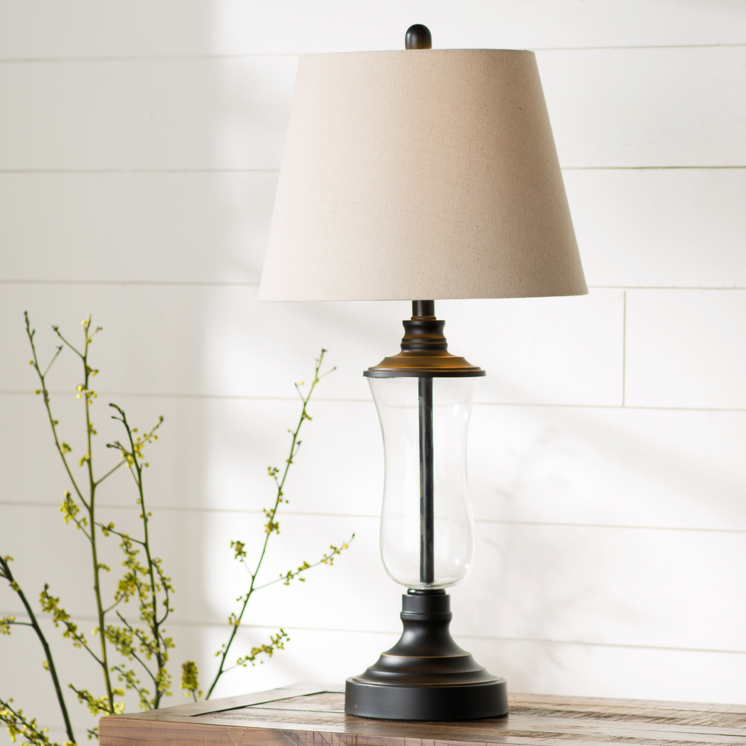 Glass & Clear Table Lamps You\'ll Love | Wayfair Glass & Clear Table Lamps You\'ll Love | Wayfair