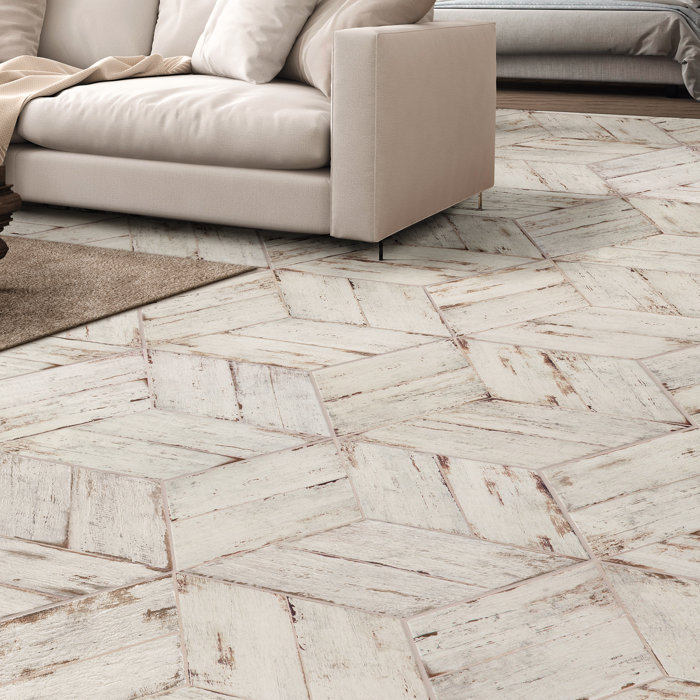 Rama 7 X 17 Porcelain Wood Look Tile In Blanco Rama 7 X 17 Porcelain Wood Look Tile In Blanco