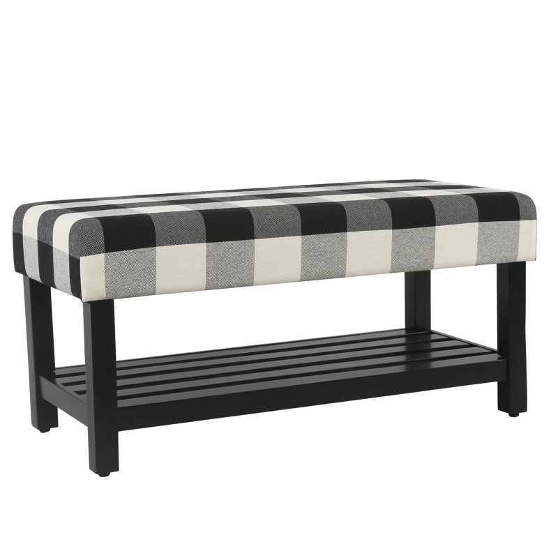 Gracie Oaks Prudhomme Decorative Upholstered Storage Bench