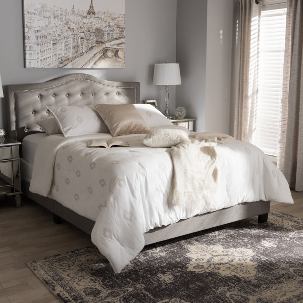 Roberto Fabric Upholstered Panel Bed by Wholesale