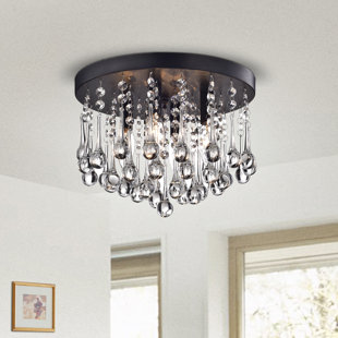 Glam Flush Mounts Semi You Ll Love Wayfair Quickview